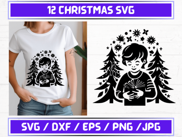 12 Christmas SVG: Graphics for Local Business Branding & Graphic Templates