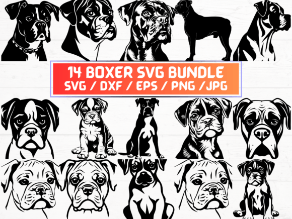 Boxer SVG: Graphics for Crafts That Actually Work