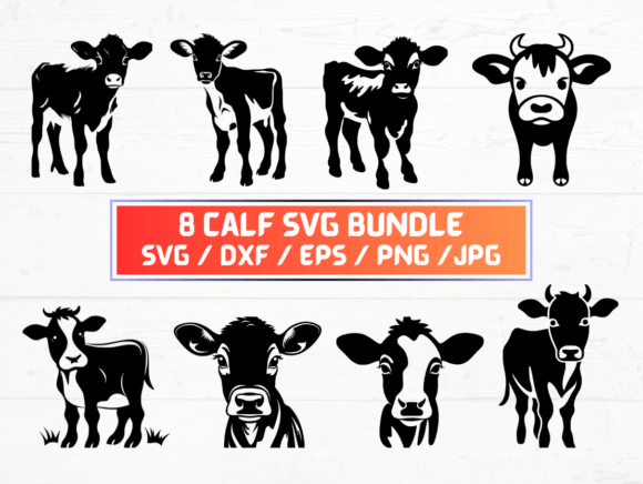 Calf SVG: A Versatile Graphic for Crafts and Branding