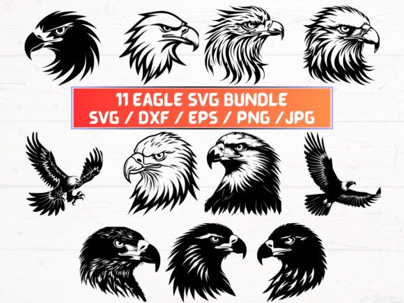 Eagle SVG Graphics for Crafts