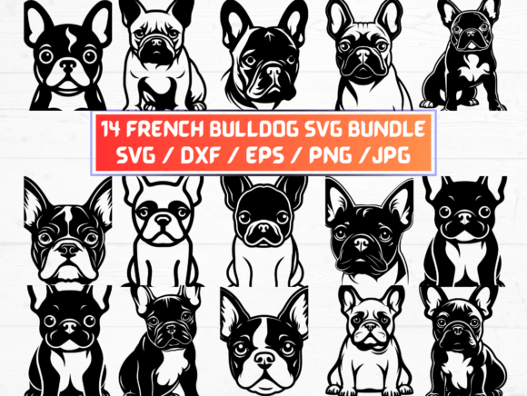 French Bulldog SVG: A Graphic Asset for Crafts and Branding
