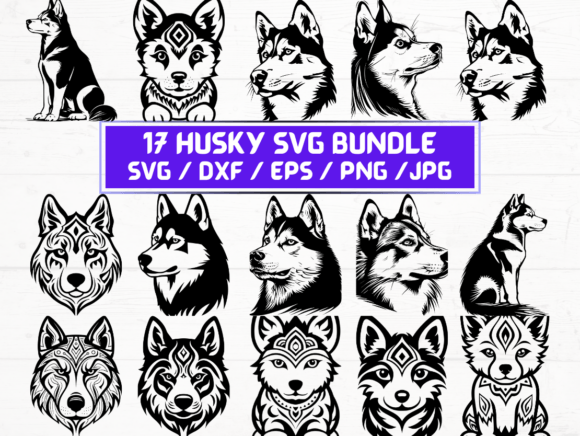 Husky Svg Bundle: A Graphic Designer’s Take on Crafty Creativity