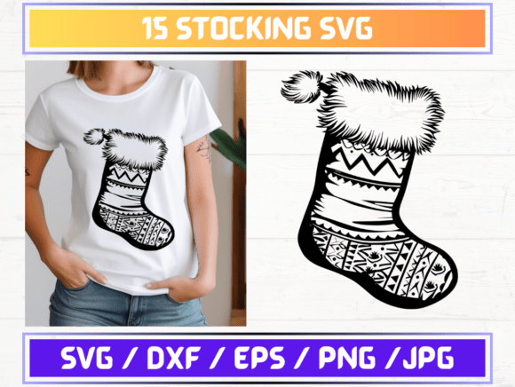 Stocking SVG: Graphic Templates for Local Business Branding