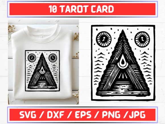 Tarot Card SVG: A Graphic Template for Modern Content