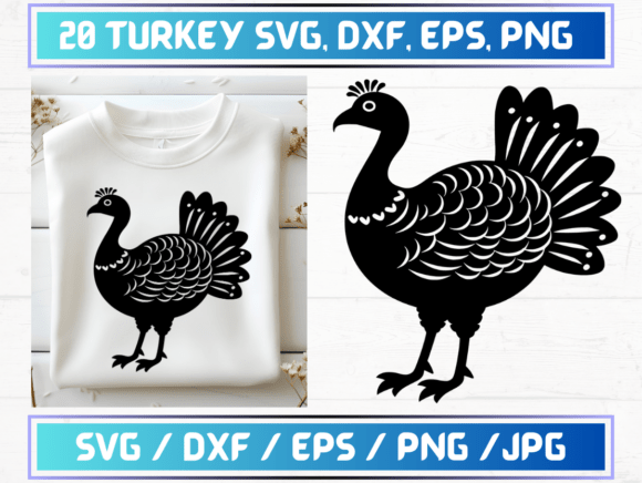 Turkey SVG: Graphics for Real Crafting & Graphic Templates