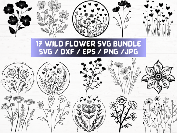 Wild Flower SVG Bundle: A Graphic Designer’s Take on Editorial and Web Design
